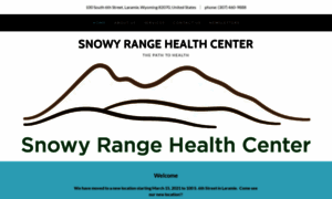 Snowyrangehealthcenter.com thumbnail