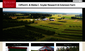 Snyderfarm.rutgers.edu thumbnail