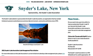 Snyderslake.org thumbnail