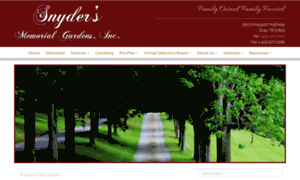 Snydersmemorialgardens.com thumbnail