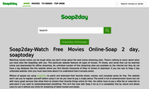 Soap2daymovie.com thumbnail