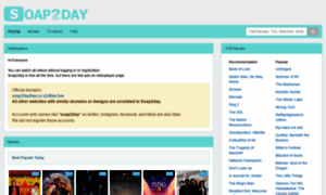 Soap2daymovies.me thumbnail