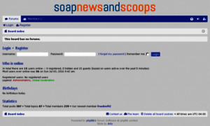 Soapnewsandscoops.com thumbnail