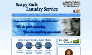 Soapysudslaundryservice.com thumbnail