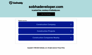 Sobhadeveloper.com thumbnail