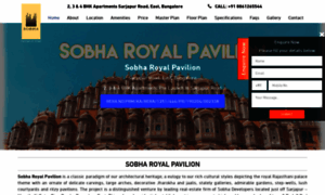 Sobharoyalpavilion.co.in thumbnail