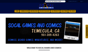 Socalgamesandcomics.com thumbnail