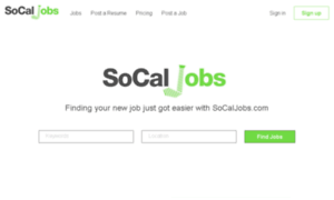 Socaljobs.com thumbnail