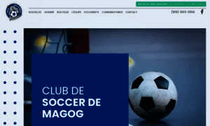 Soccer-magog.com thumbnail