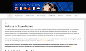 Soccer-masters.com thumbnail