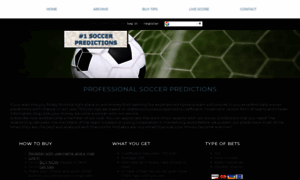 Soccer-prediction.org thumbnail