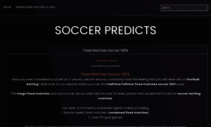 Soccer-predicts.blogspot.com thumbnail