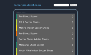 Soccer-pro-direct.co.uk thumbnail