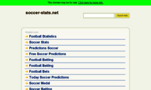 Soccer-stats.net thumbnail