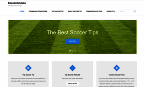 Socceradvices.com thumbnail