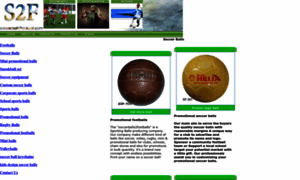 Soccerballs2football.com thumbnail