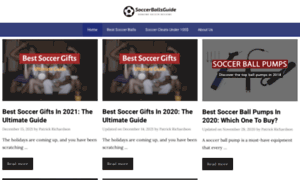 Soccerballsguide.com thumbnail