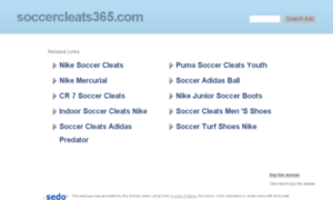 Soccercleats365.com thumbnail