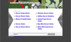Soccercleats4you.com thumbnail