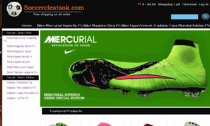 Soccercleatsok.com thumbnail