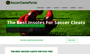 Soccercleatsportal.com thumbnail