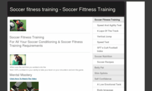 Soccerfitnesstraining.net thumbnail