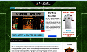 Soccerforyoushop.com thumbnail
