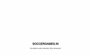 Soccergames.in thumbnail