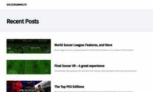 Soccergaming.tv thumbnail