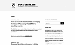 Soccernews.cc thumbnail