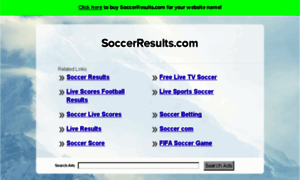 Soccerresults.com thumbnail