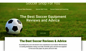 Soccershopforyou.com thumbnail