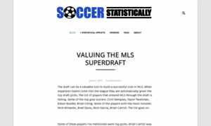 Soccerstatistically.com thumbnail