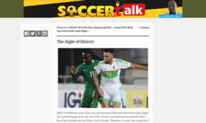 Soccertalknigeria.blogspot.com thumbnail
