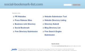 Social-bookmark-list.com thumbnail
