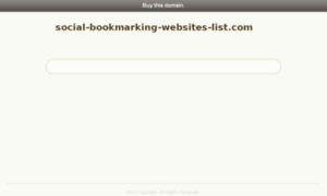 Social-bookmarking-websites-list.com thumbnail