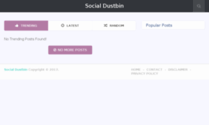 Social-dustbin.com thumbnail