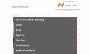 Social-marker.info thumbnail