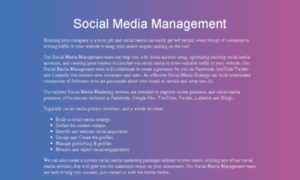Social-media-management.co.za thumbnail