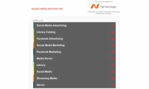 Social-media-services.net thumbnail