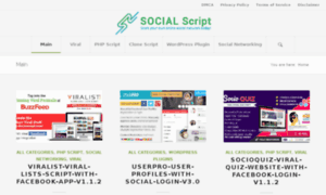 Social-script.com thumbnail