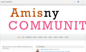 Social.amisny.org thumbnail