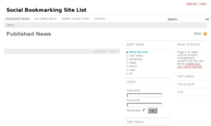 Socialbookmarking-sitelist.com thumbnail