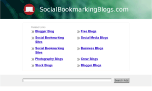 Socialbookmarkingblogs.com thumbnail