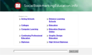 Socialbookmarkingeducation.info thumbnail