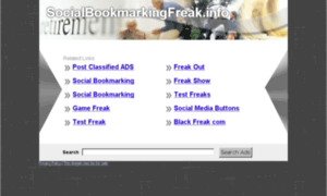 Socialbookmarkingfreak.info thumbnail