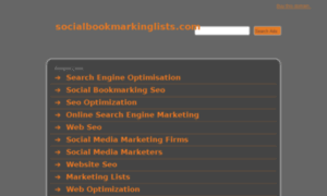 Socialbookmarkinglists.com thumbnail