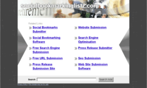 Socialbookmarkinglistz.com thumbnail