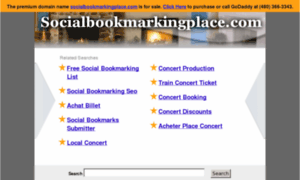 Socialbookmarkingplace.com thumbnail