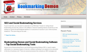 Socialbookmarkingsoftware.org thumbnail